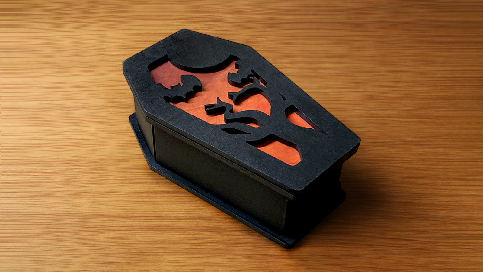 Coffin Box with Lid