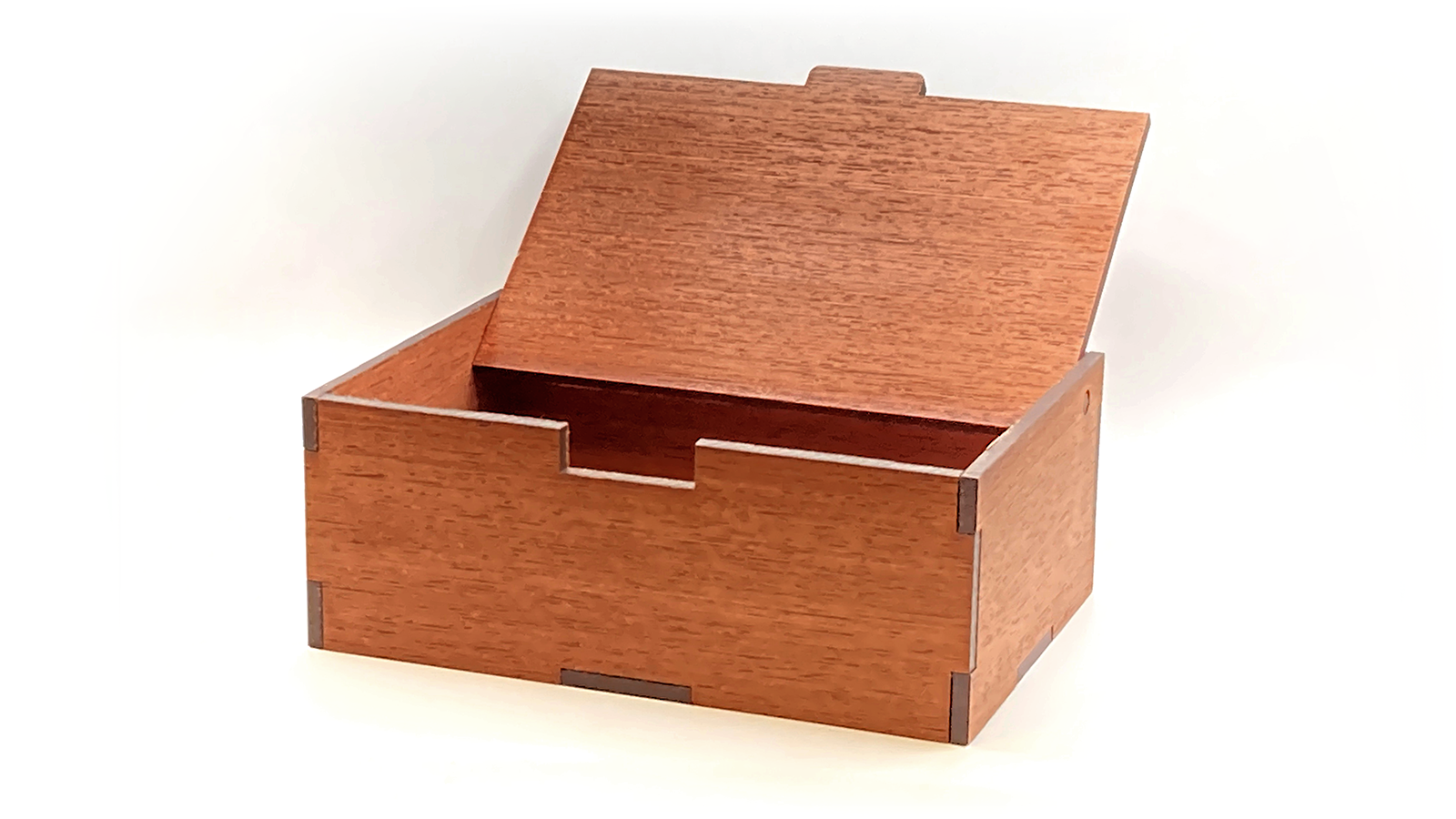 Flushed Pivot Lid Box