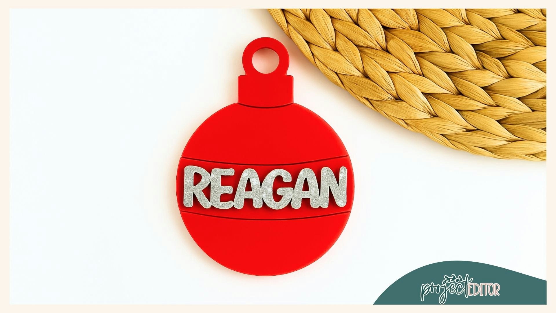 Round Ornament Tag