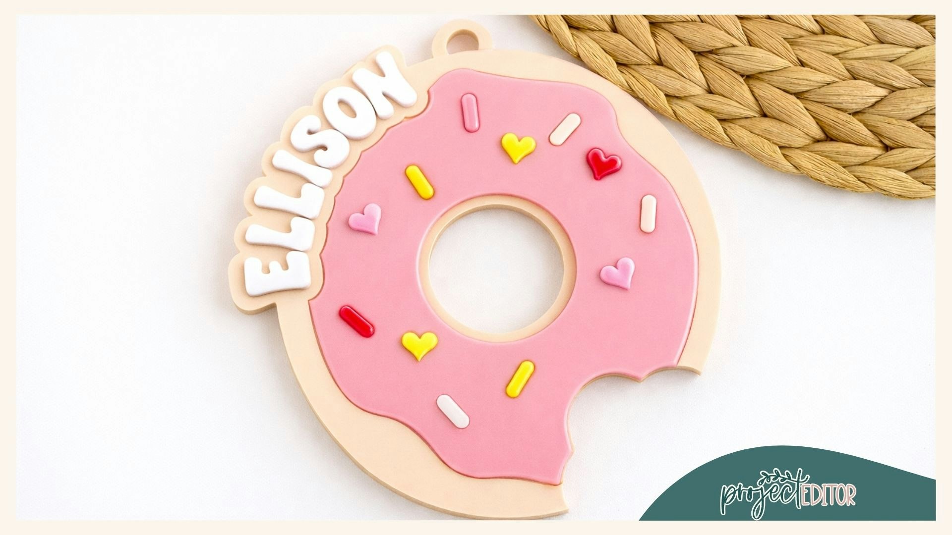 Donut Bag Tag