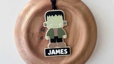 Frankenstein Name Tag