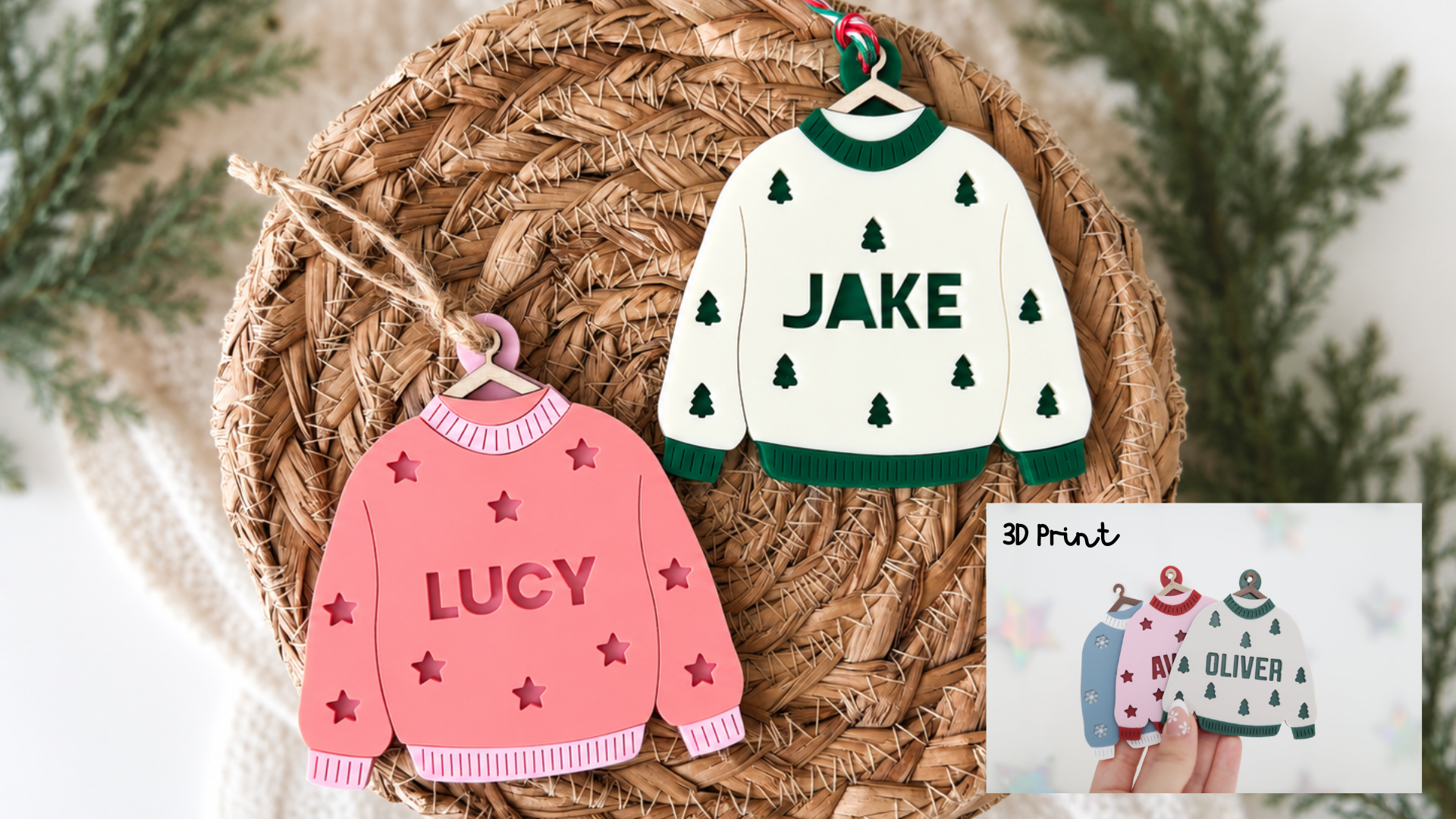 Oversized Sweater Ornament