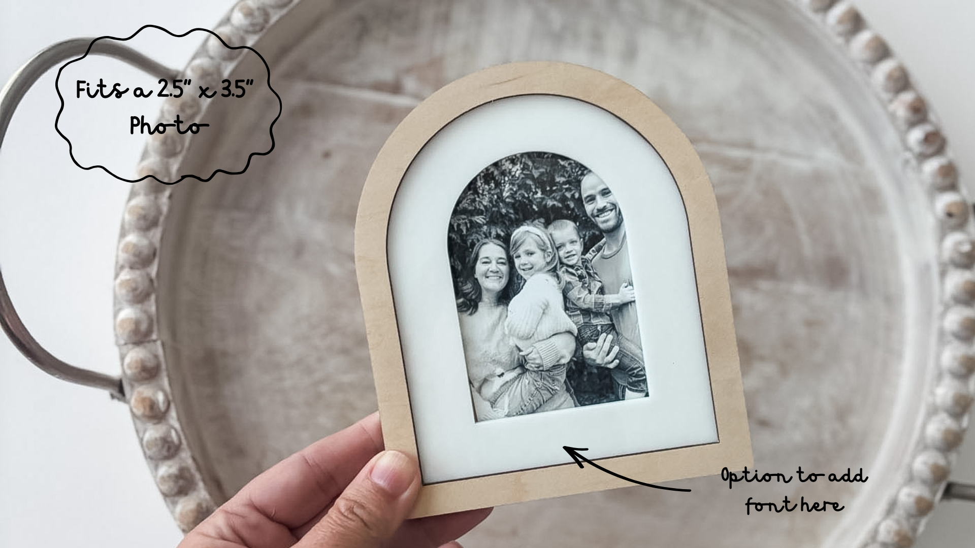 Minimalist Arch Photo Frame