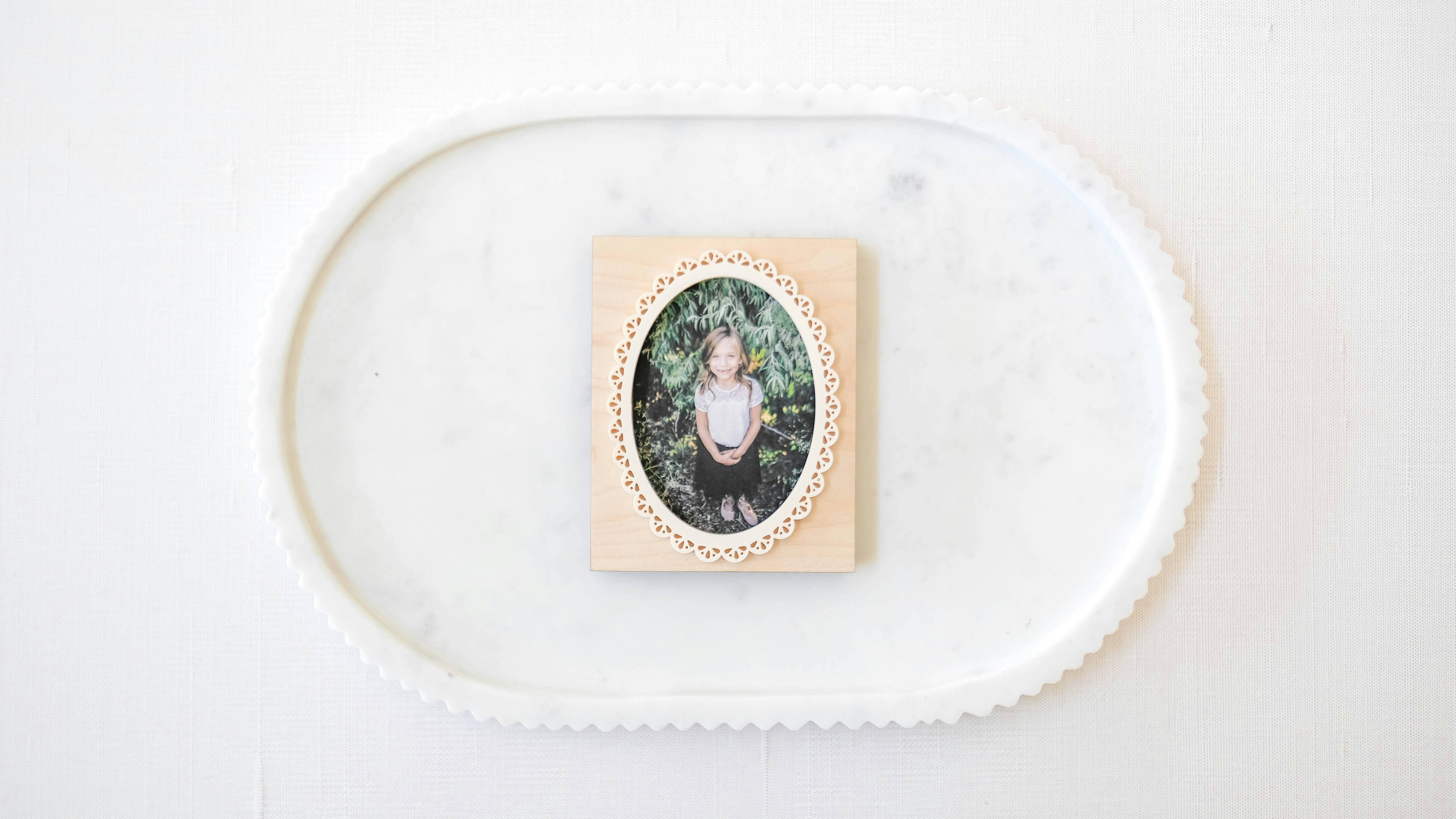 Scalloped Fridge Frame