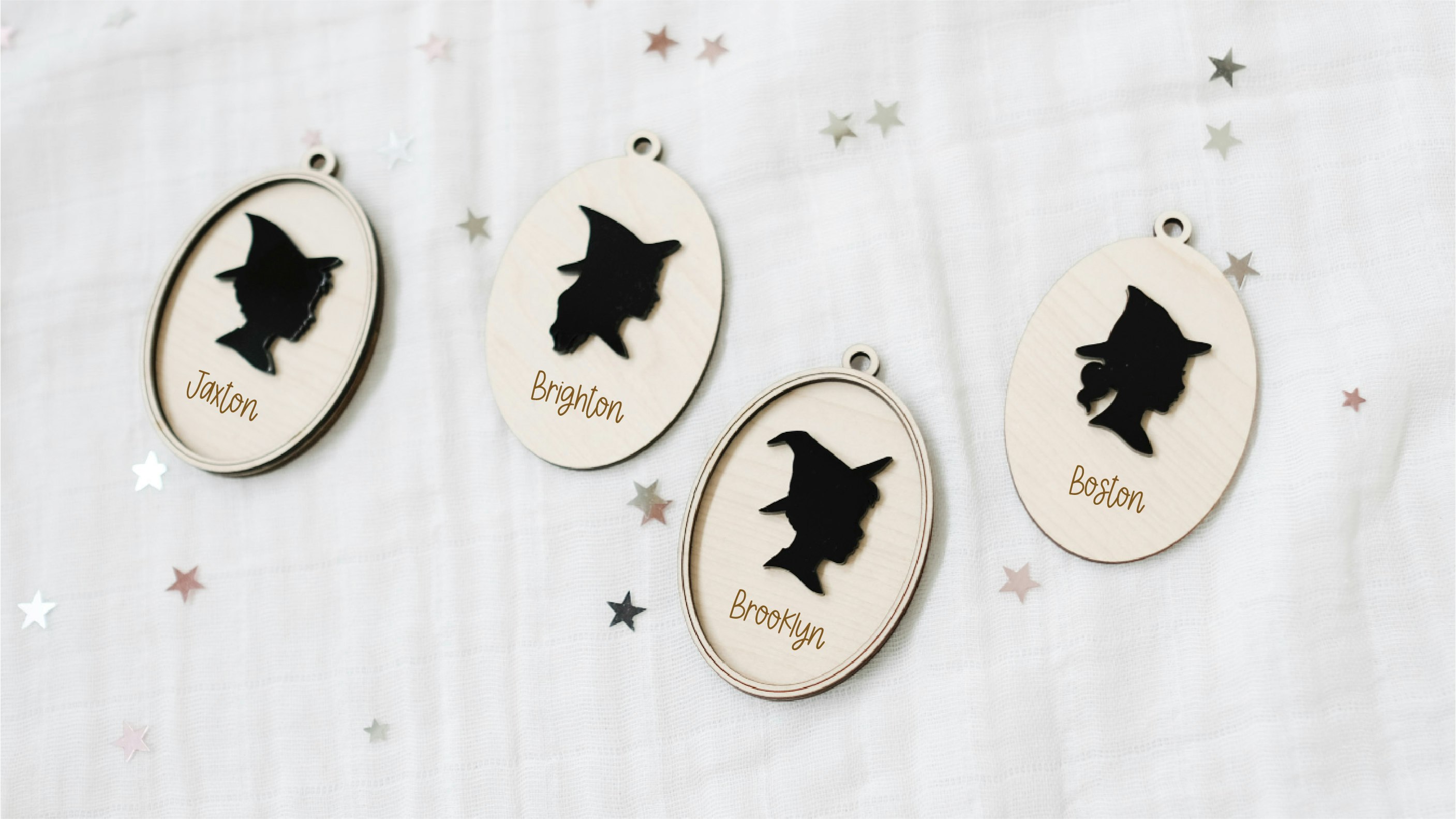 Halloween Silhouette Tag