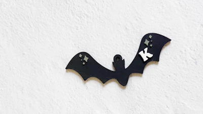 Bat Halloween Tag