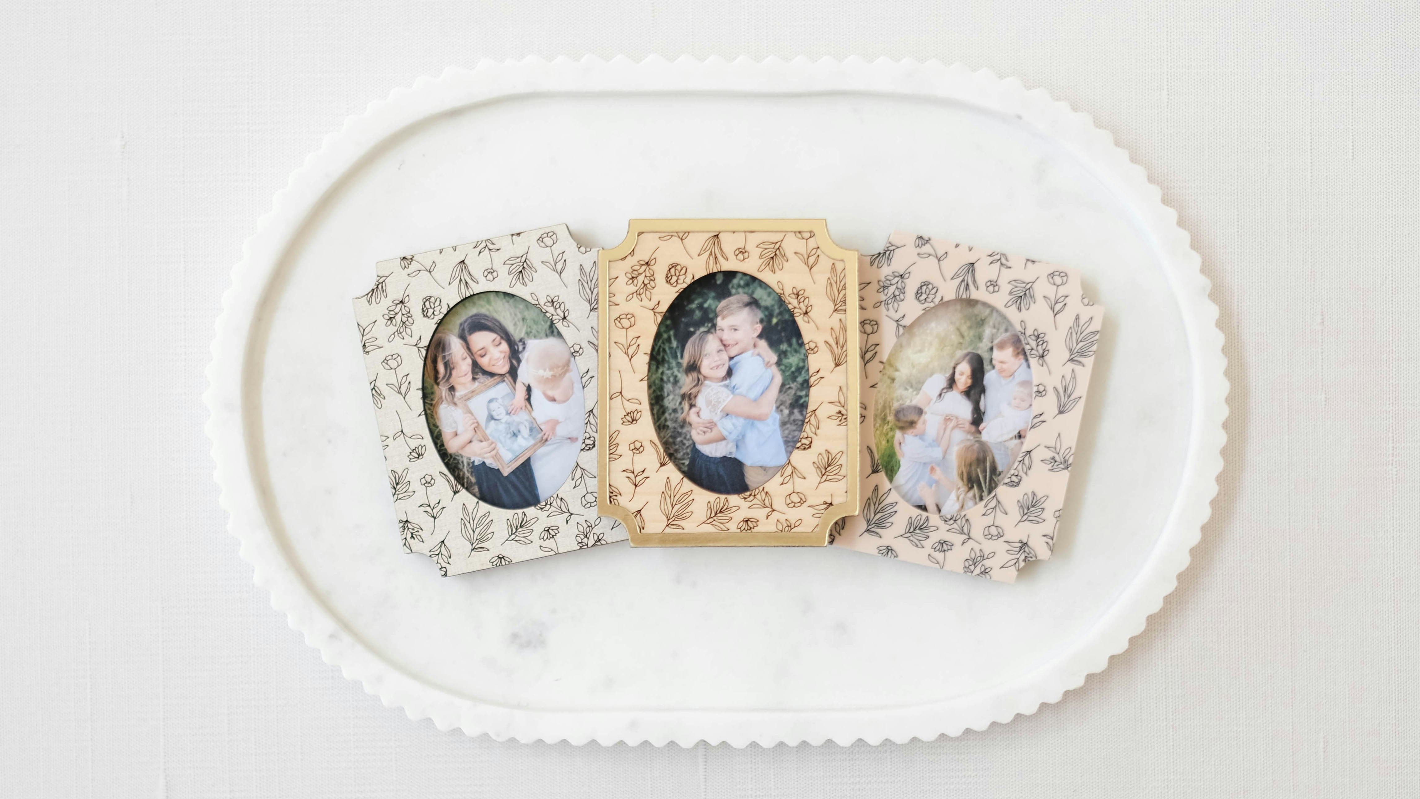 Mother's Day Floral Frame Magnet