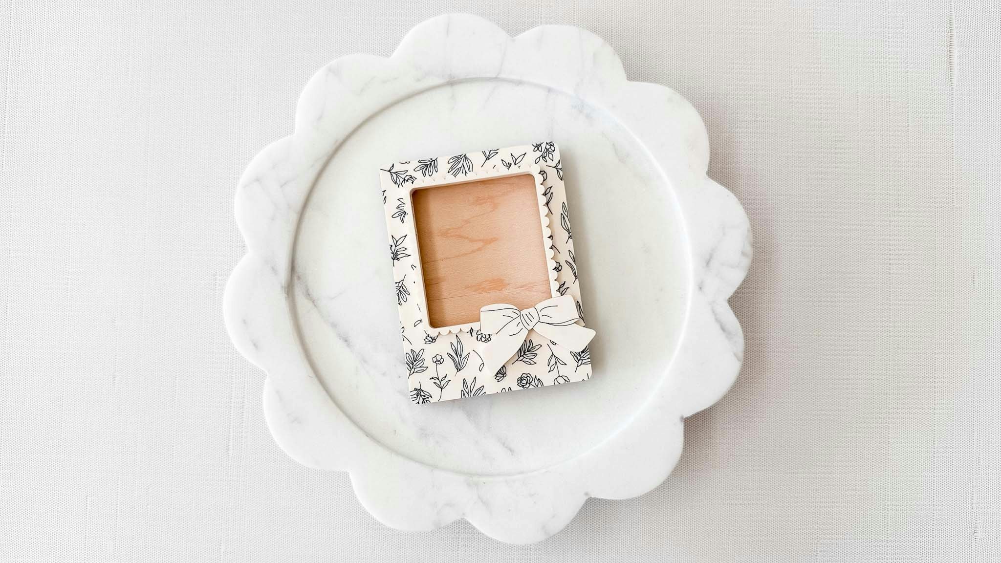 Floral Fridge Frame