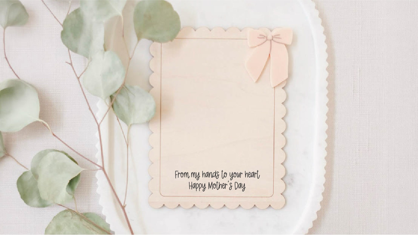Mother's Day Handprint Sign