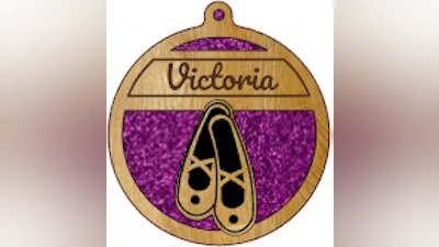 Ballet Shoes Ornament