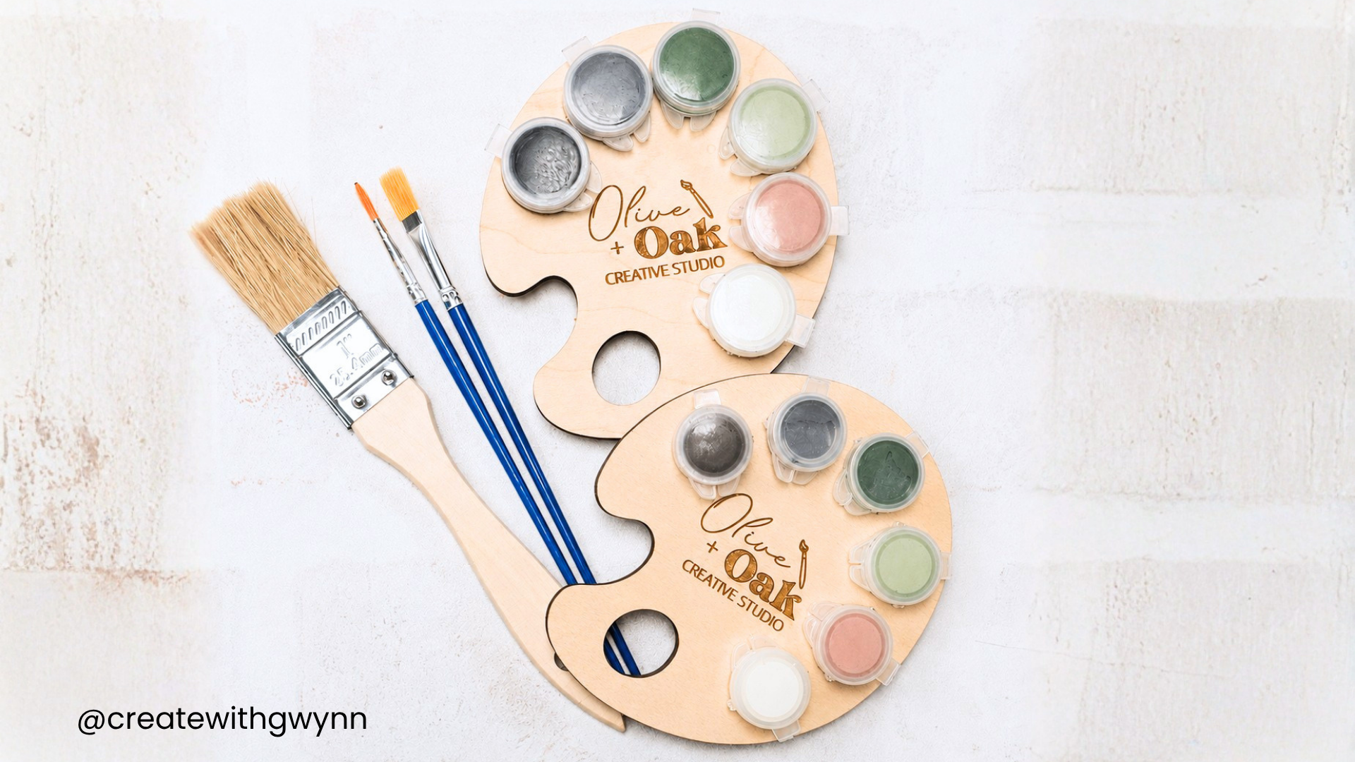 Mini Paint Palette Holder