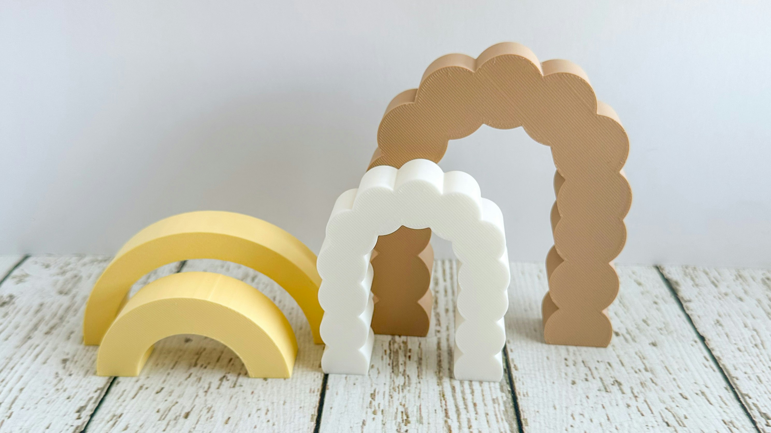 Bubble and Short Arch Photo Prop 3d Print