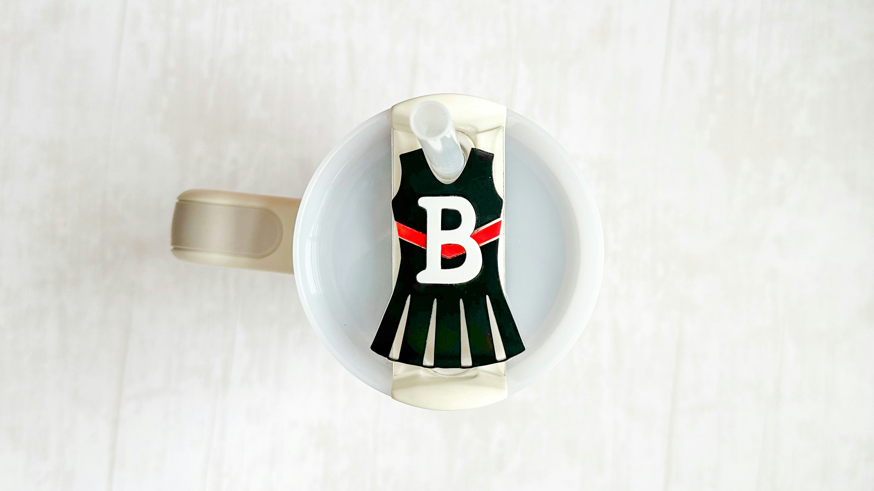 Cheer Uniform Tumbler Topper