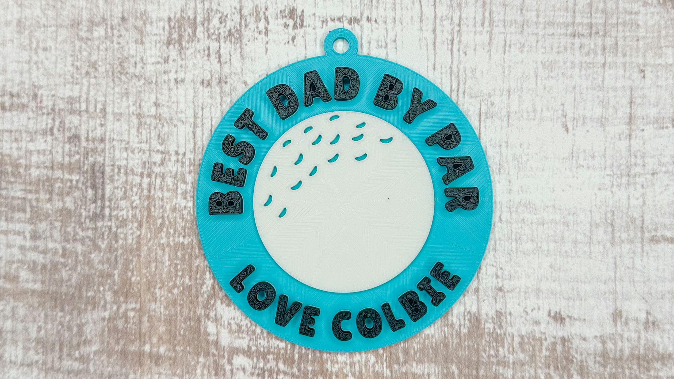 Best Dad by Par 3D Print