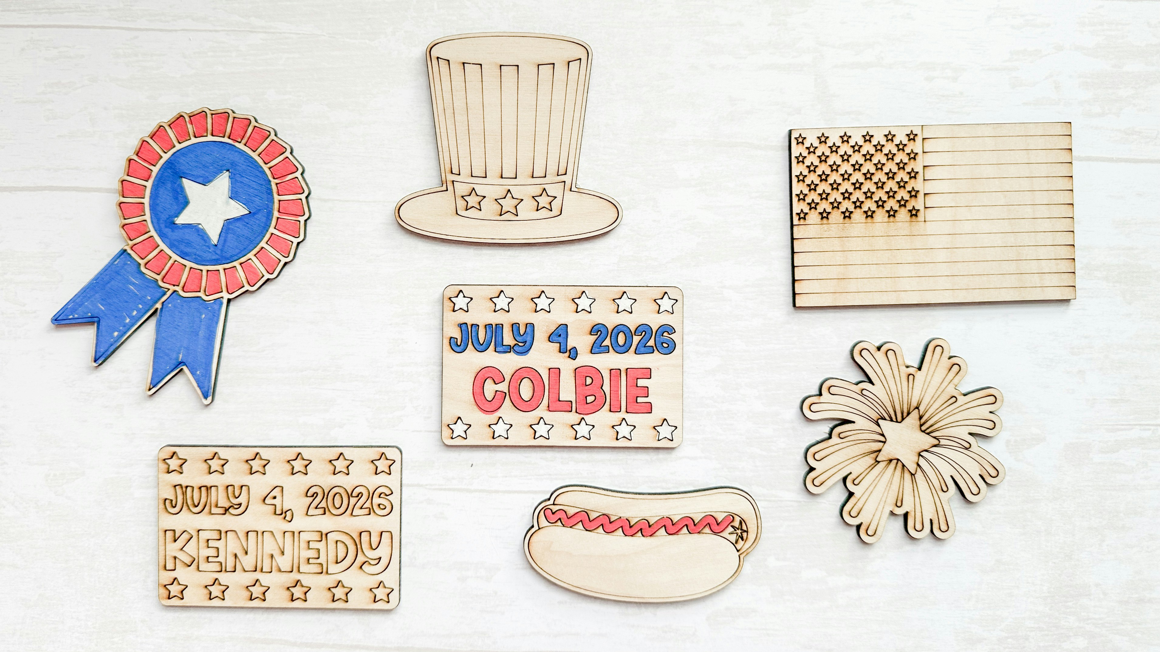 July 4th DIY Paint/Color Kit