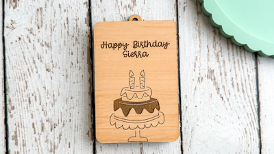 Happy Birthday Gift Card Holder