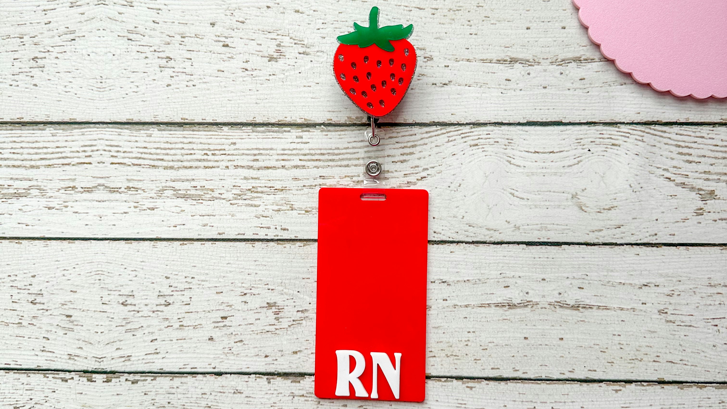 Berry Badge Reel and Badge Buddy
