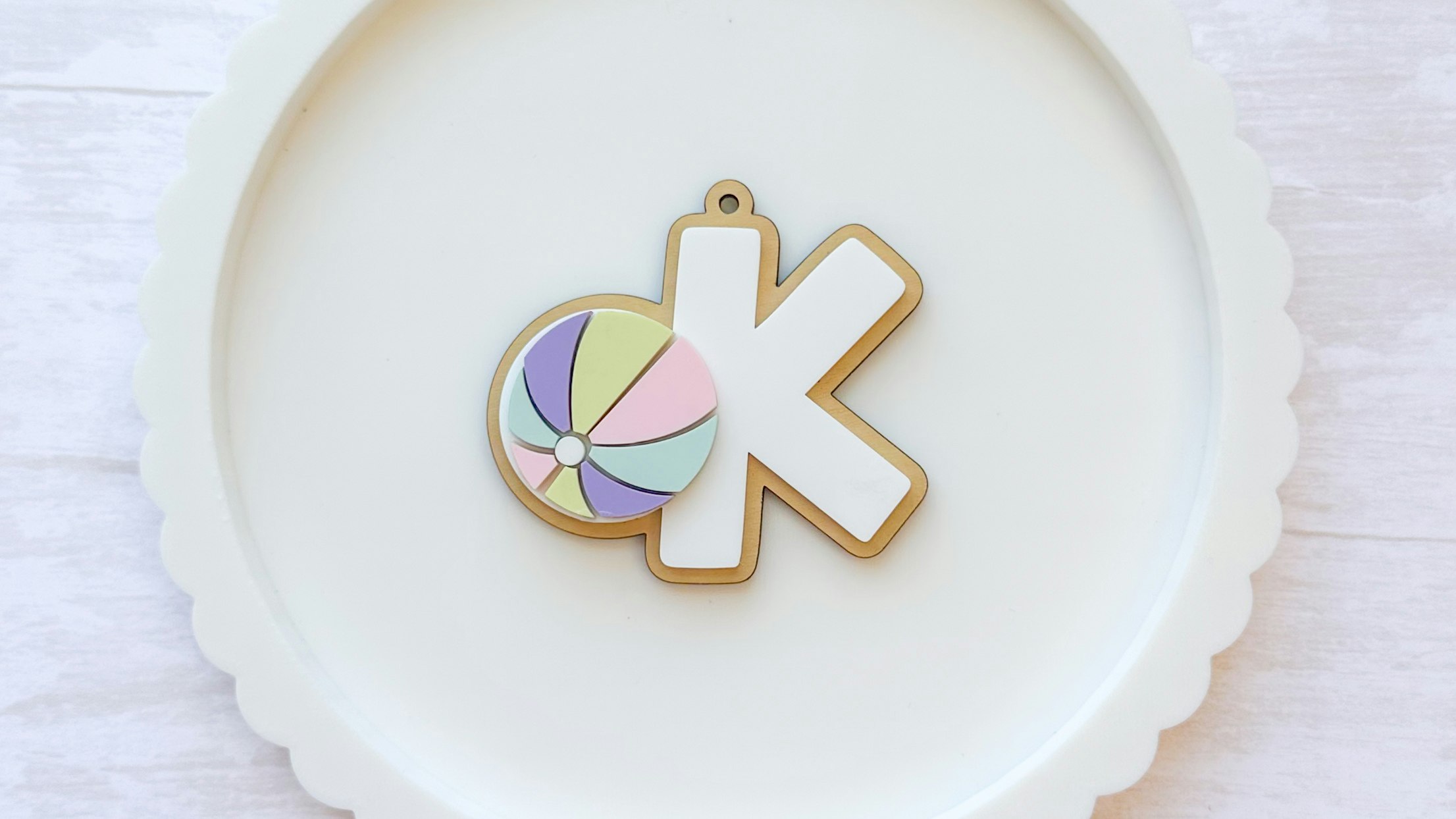 Beach Ball Bag Tag