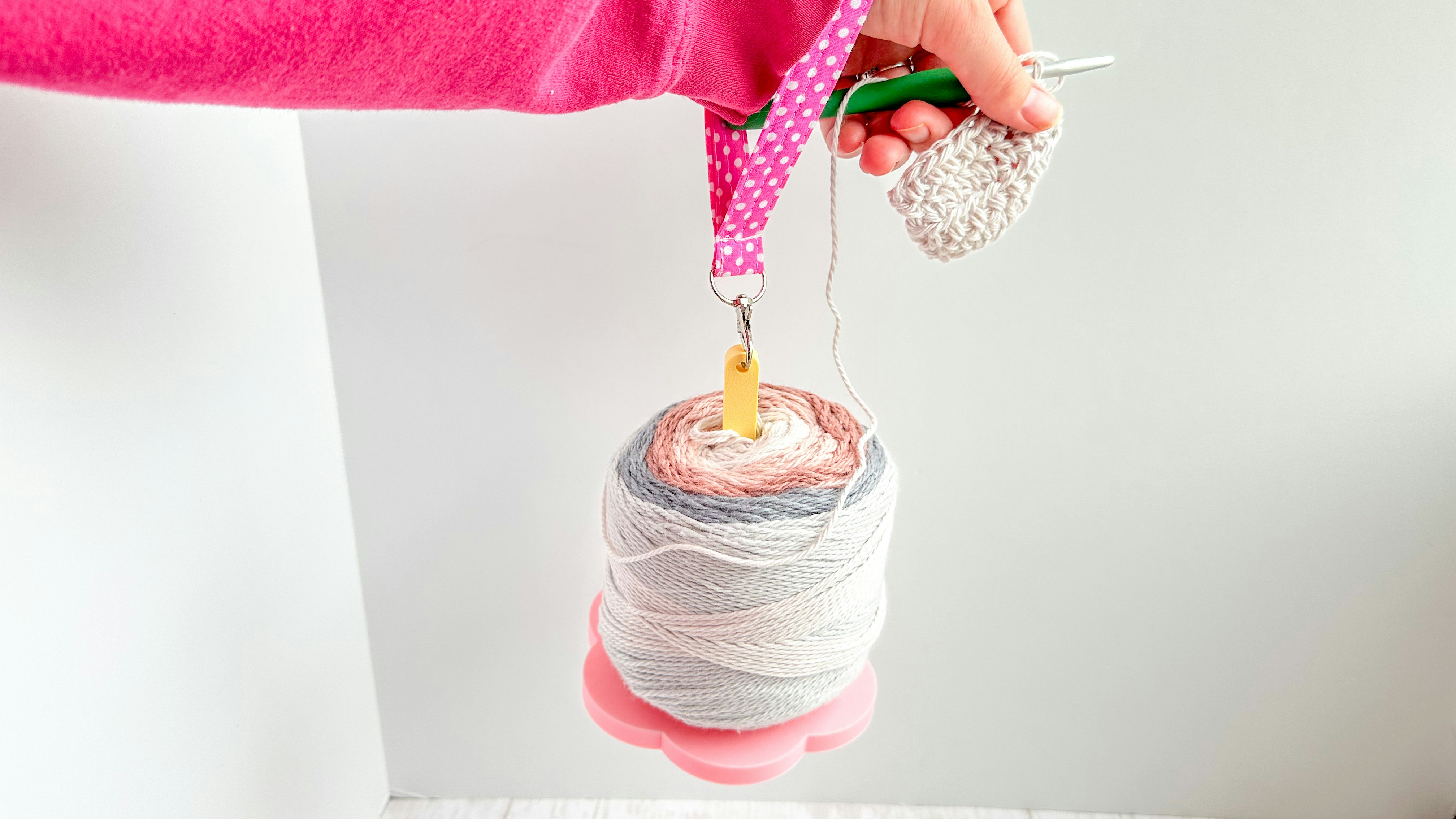 Mobile Yarn Holder 3D Print
