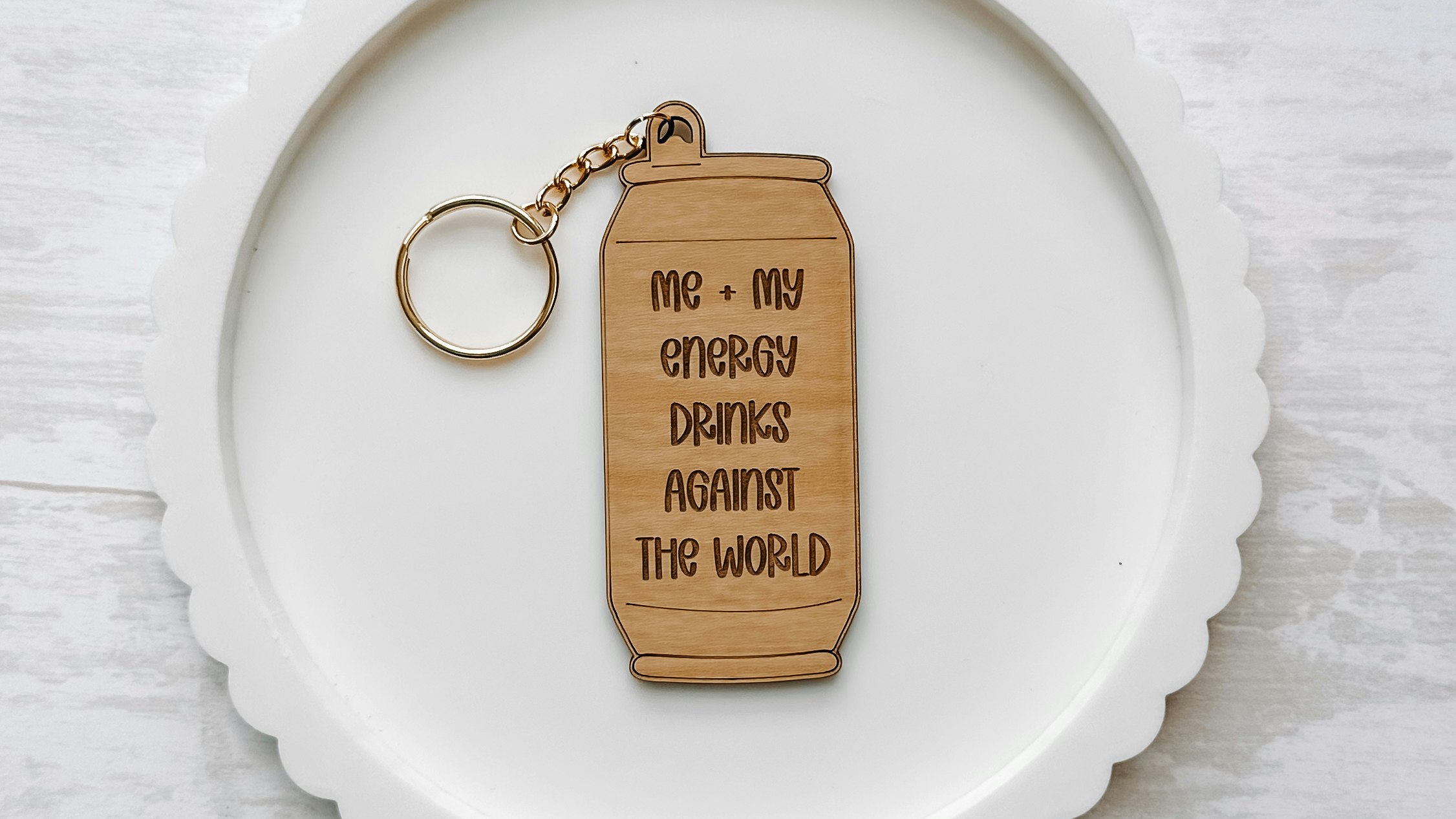 Slim Tall Can Keychain
