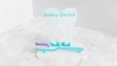 Dental Business Card Holder 3D Print