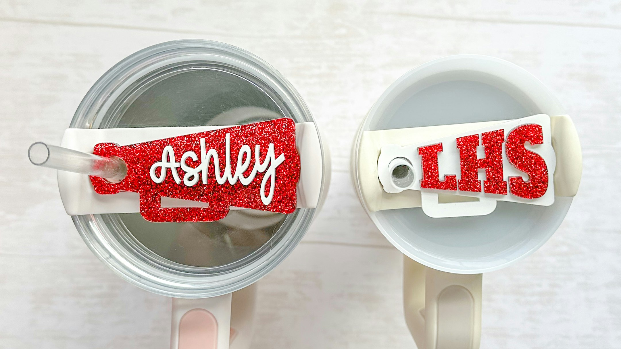Cheer Horn Tumbler Topper