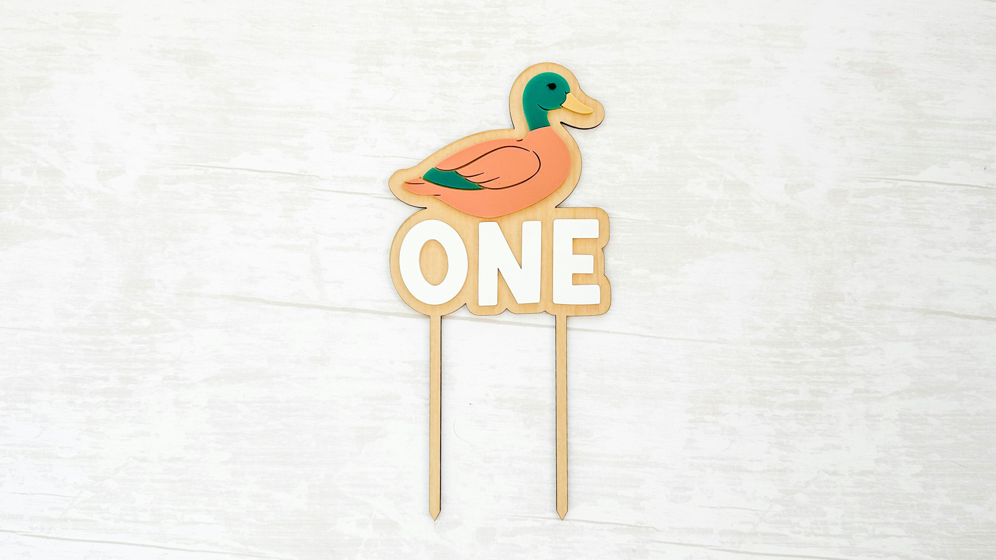 Mallard Duck Cake Topper