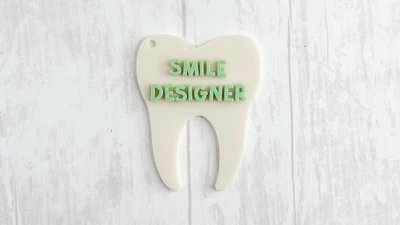 Dental Tooth Keychain