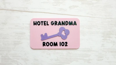Kids Play Hotel Key Card 3D Print
