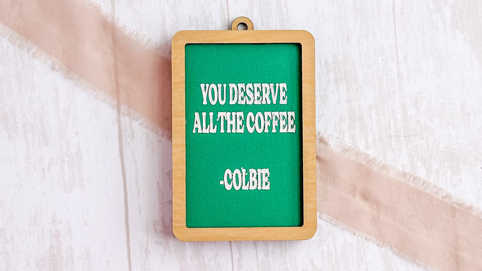 Chalkboard Gift Card Holder