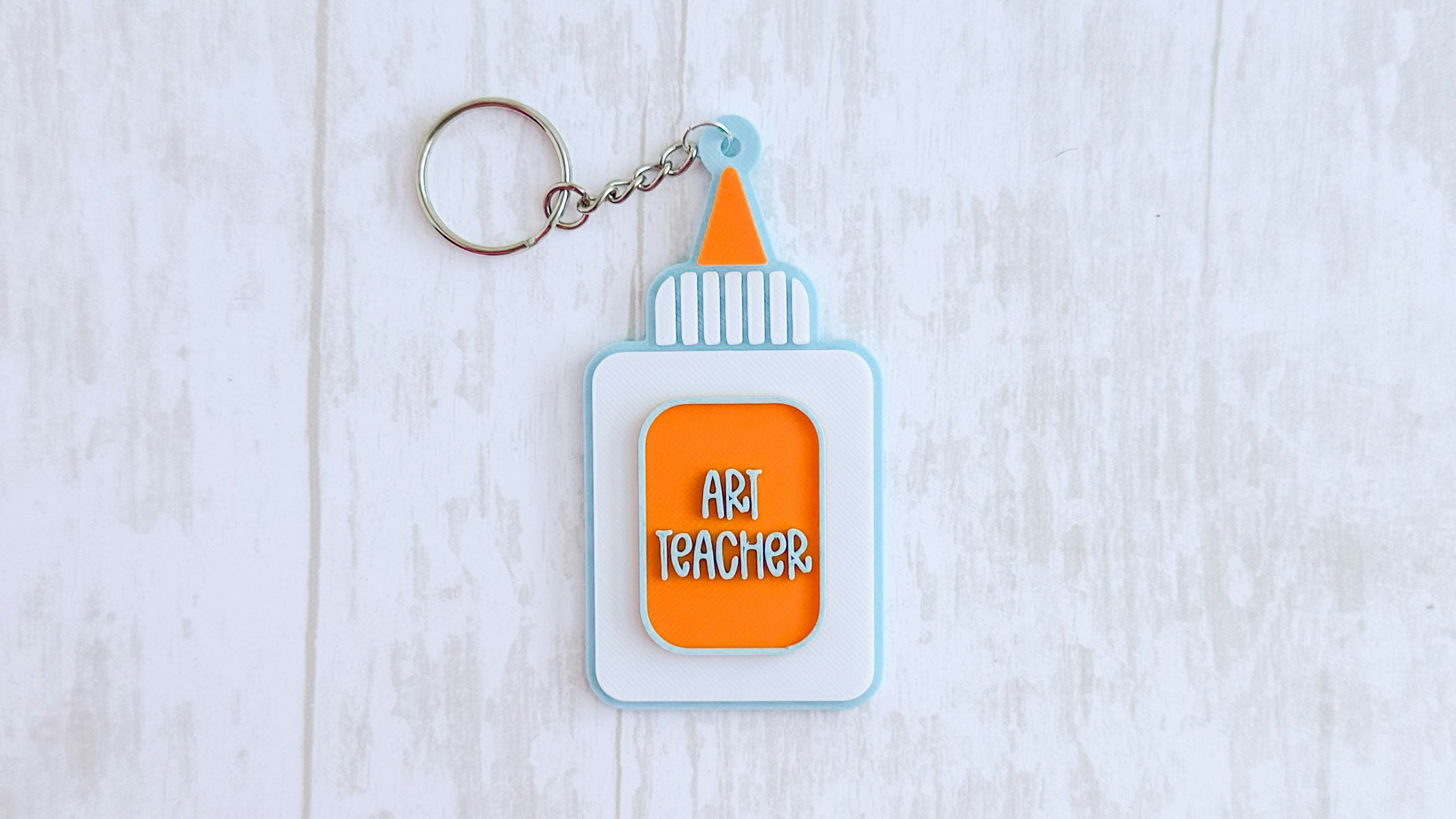 Crafty Glue Keychain Badge Reel