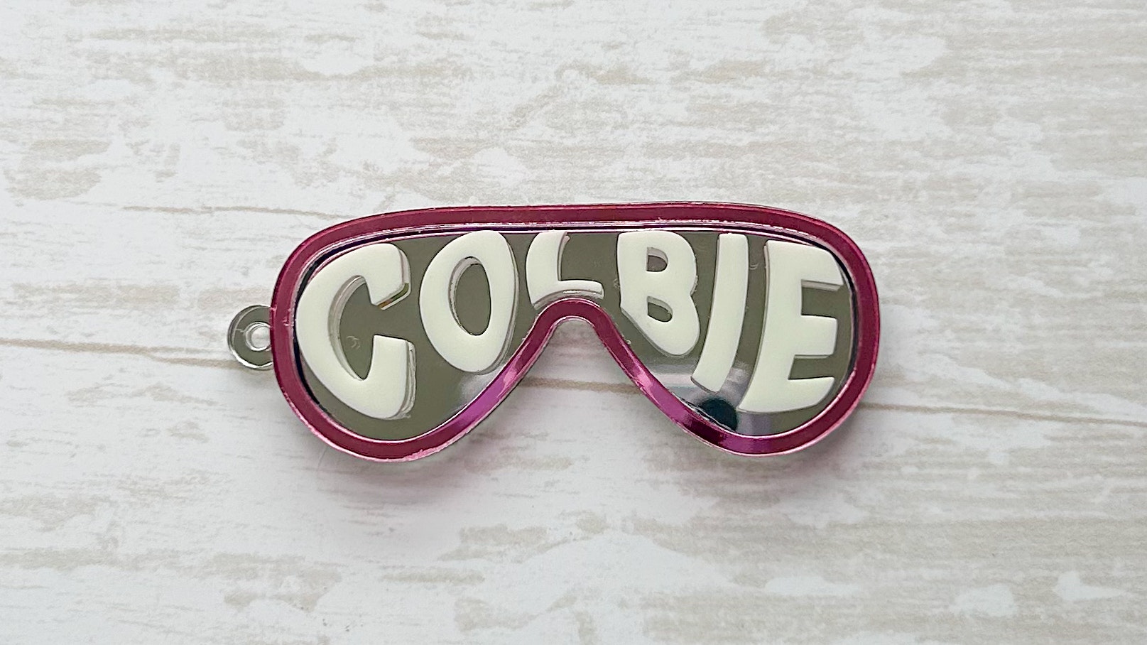 Sunglasses Name Keychain