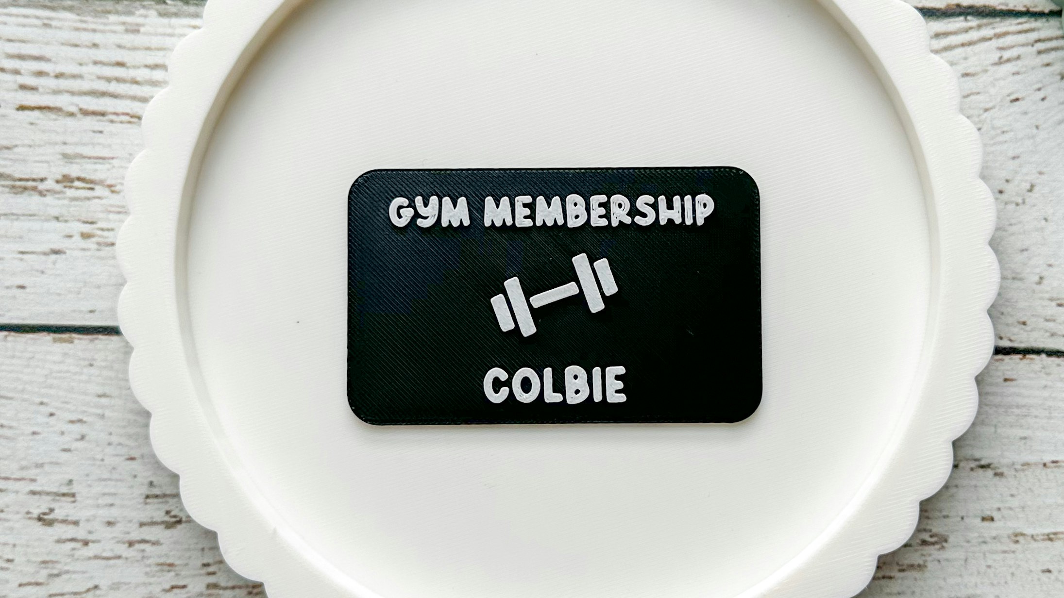 Kids Play Gym Card 3D Print