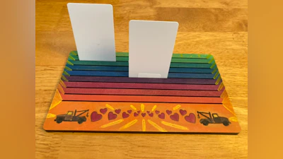 Tabletop card stand