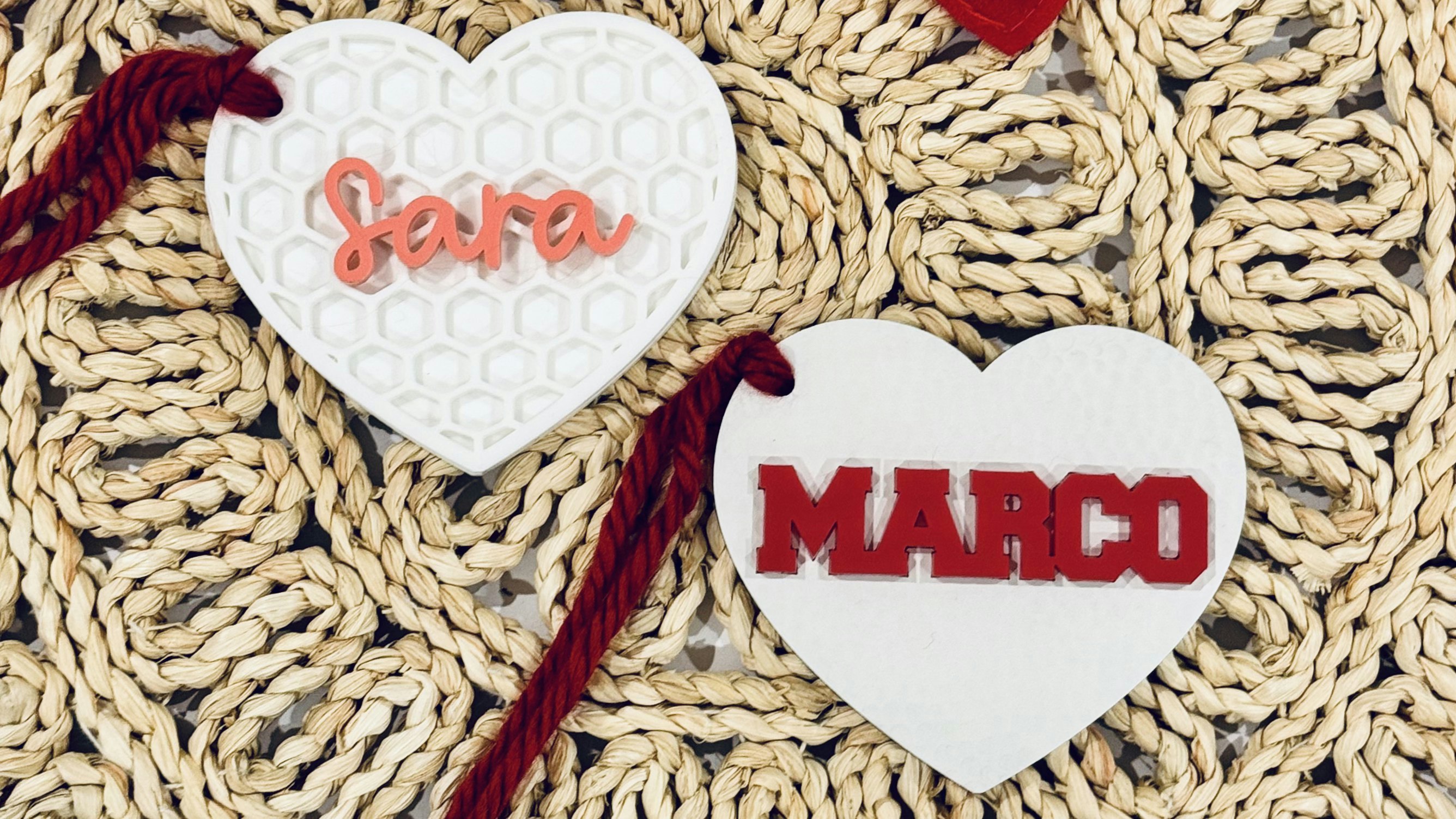 Golf Heart Gift Tag