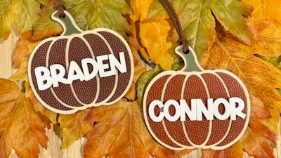 Pumpkin Gift Tag