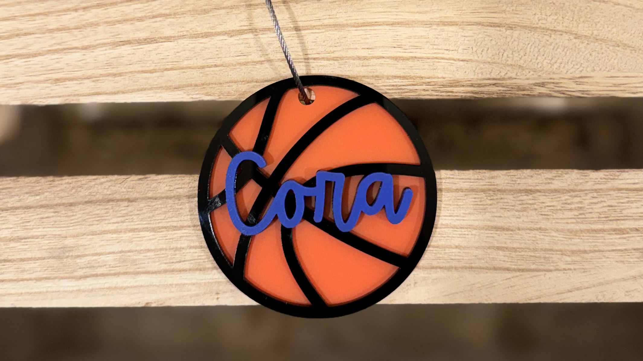 Basketball Bag Tag