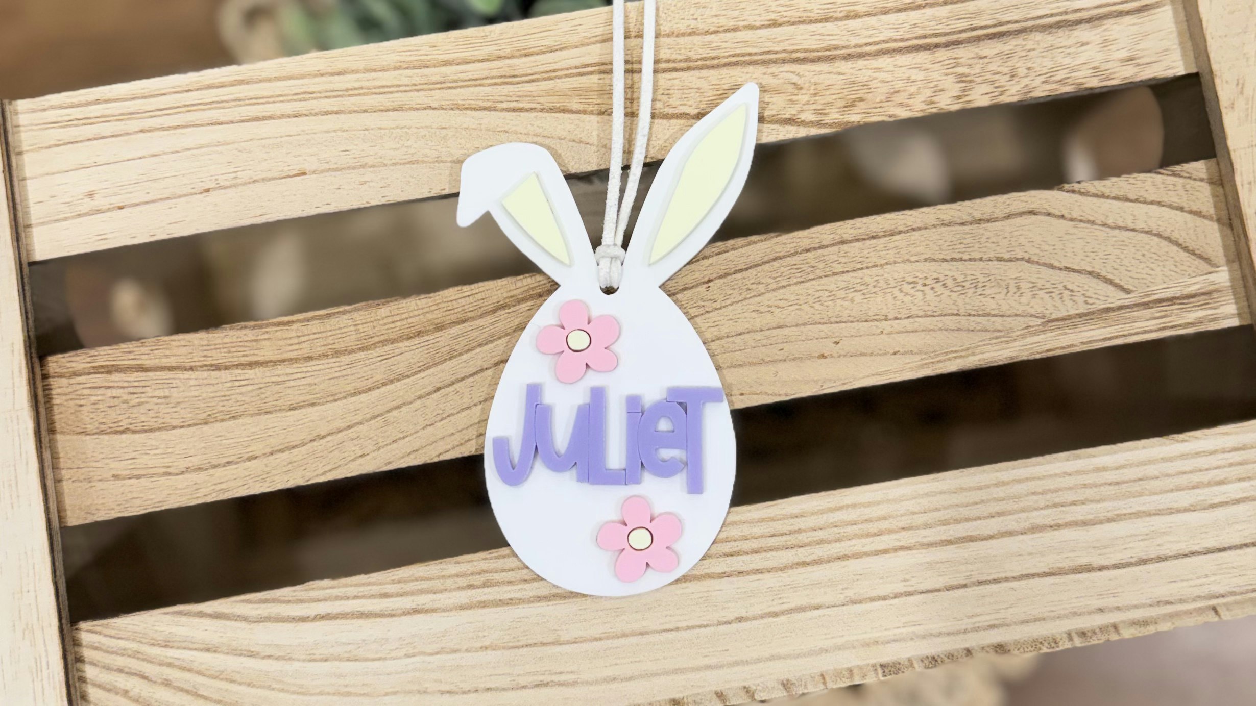Bunny Emoji Gift Tag