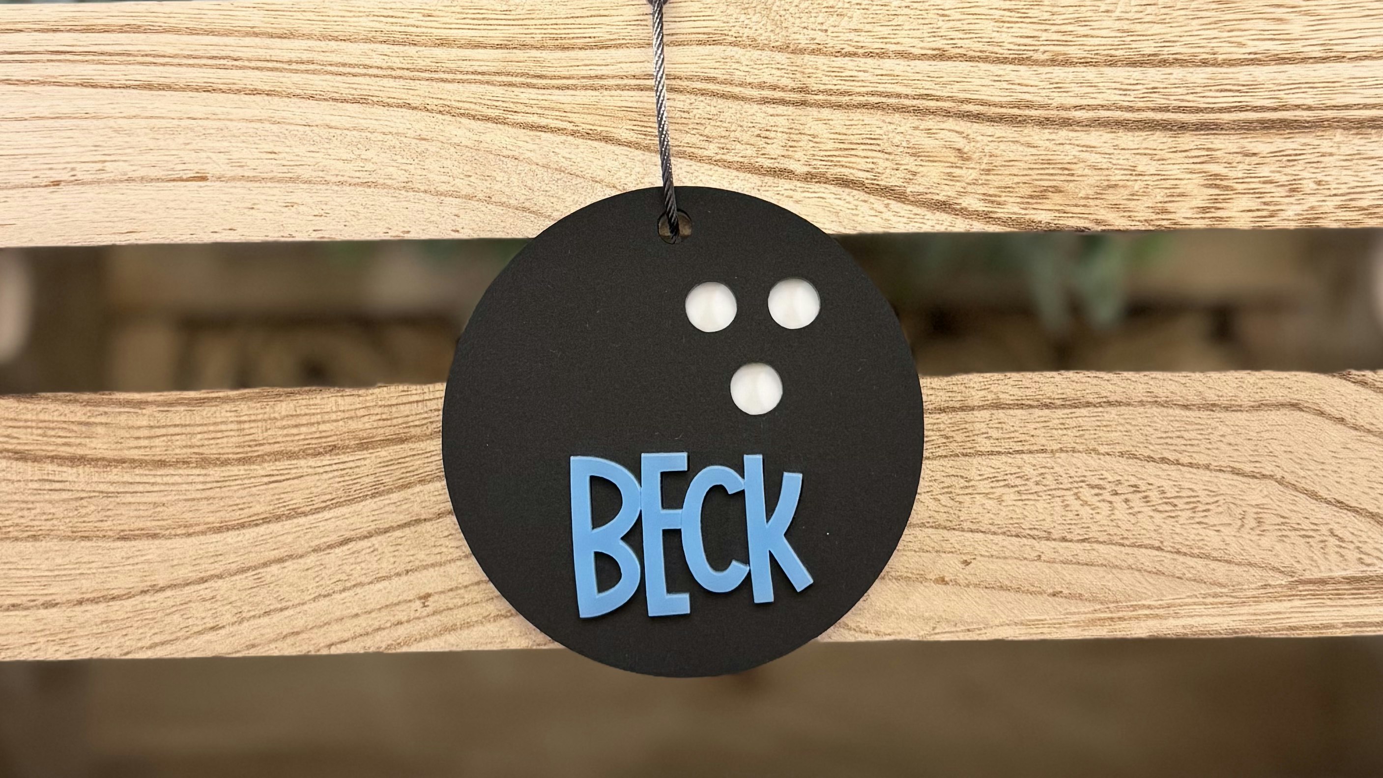 Bowling Bag Tag