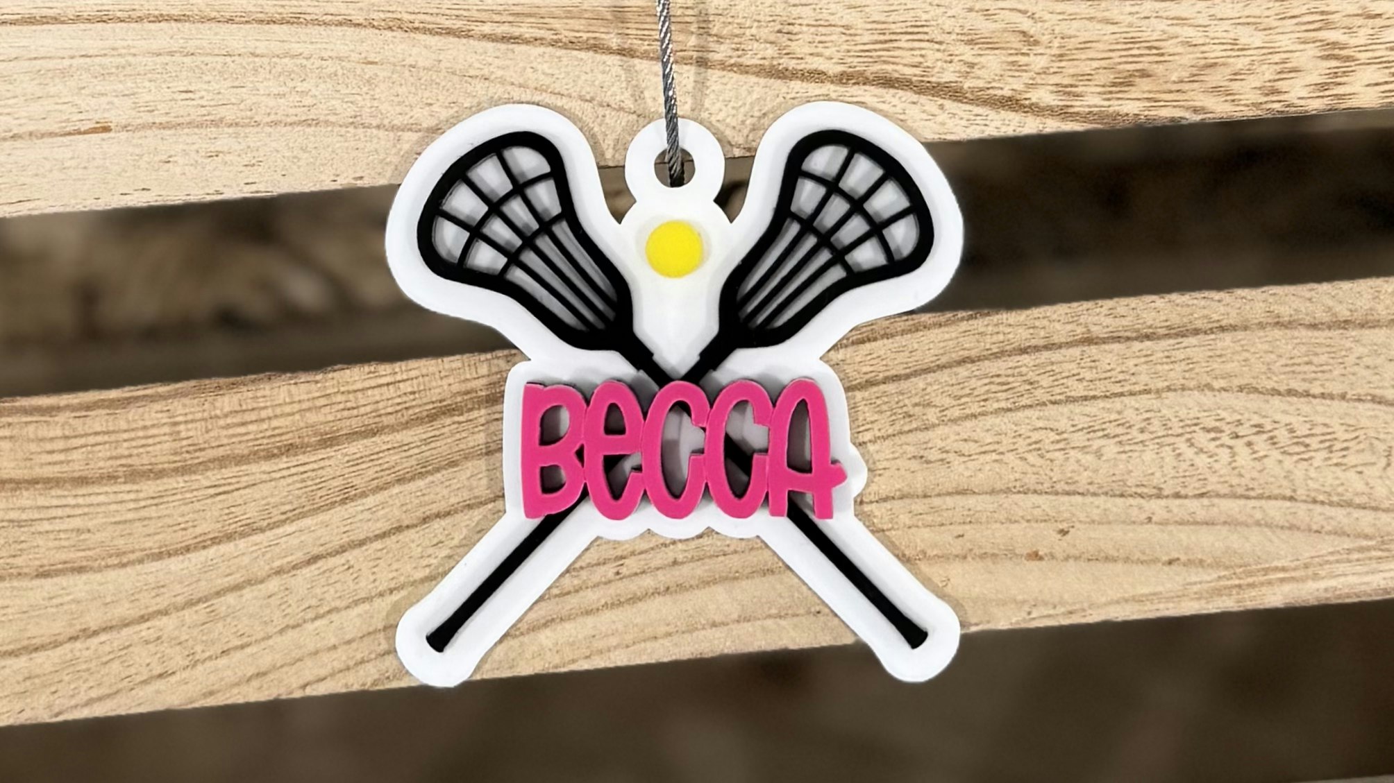 Lacrosse Bag Tag