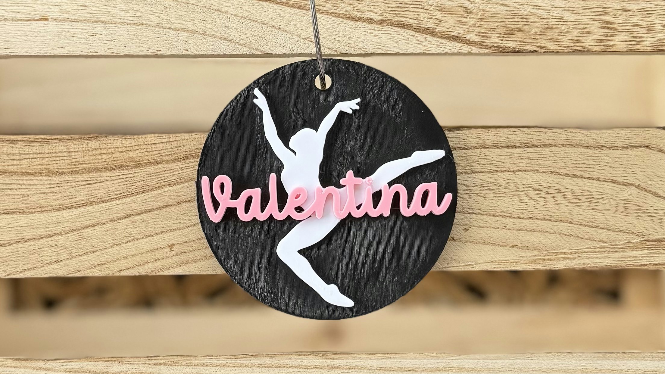 Dance Bag Tag (3D Print)