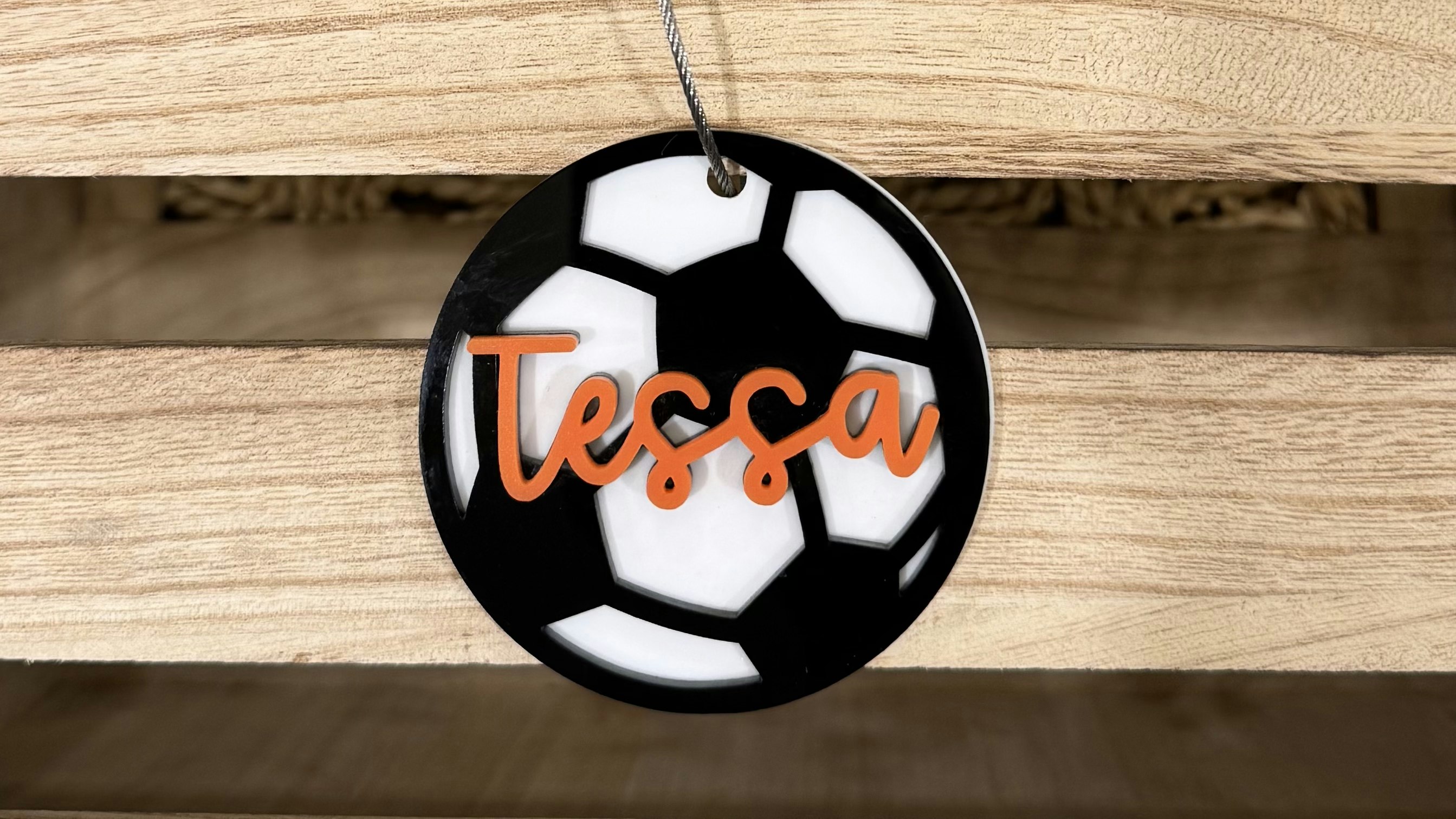Soccer Bag Tag