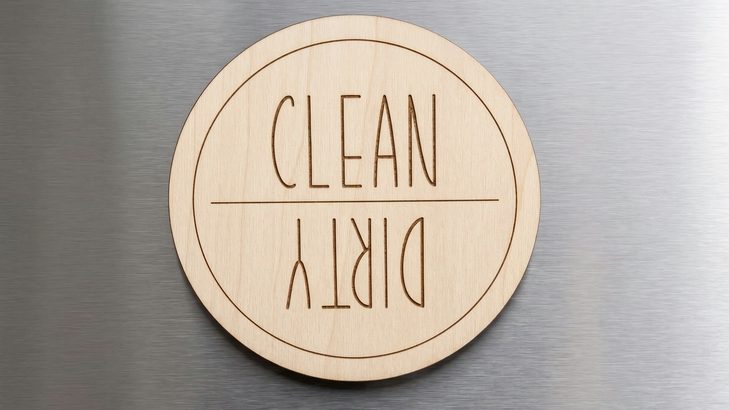 Clean/Dirty Dishwasher Magnet