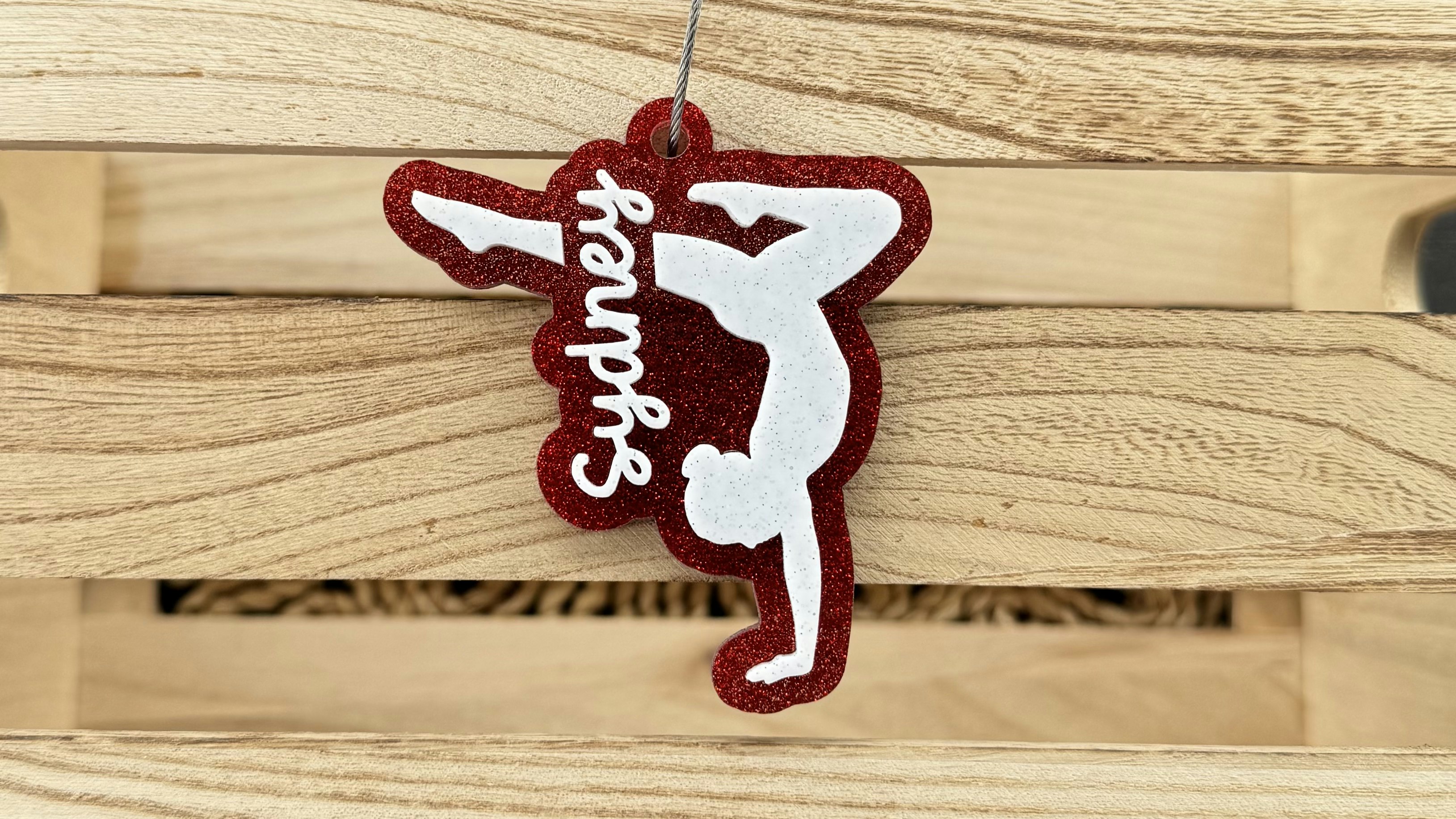 Gymnastics Bag Tag
