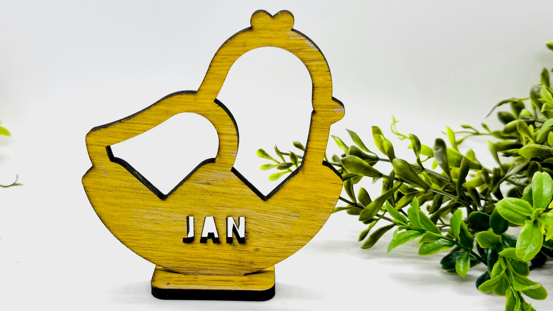 Easter Chick Name Stands