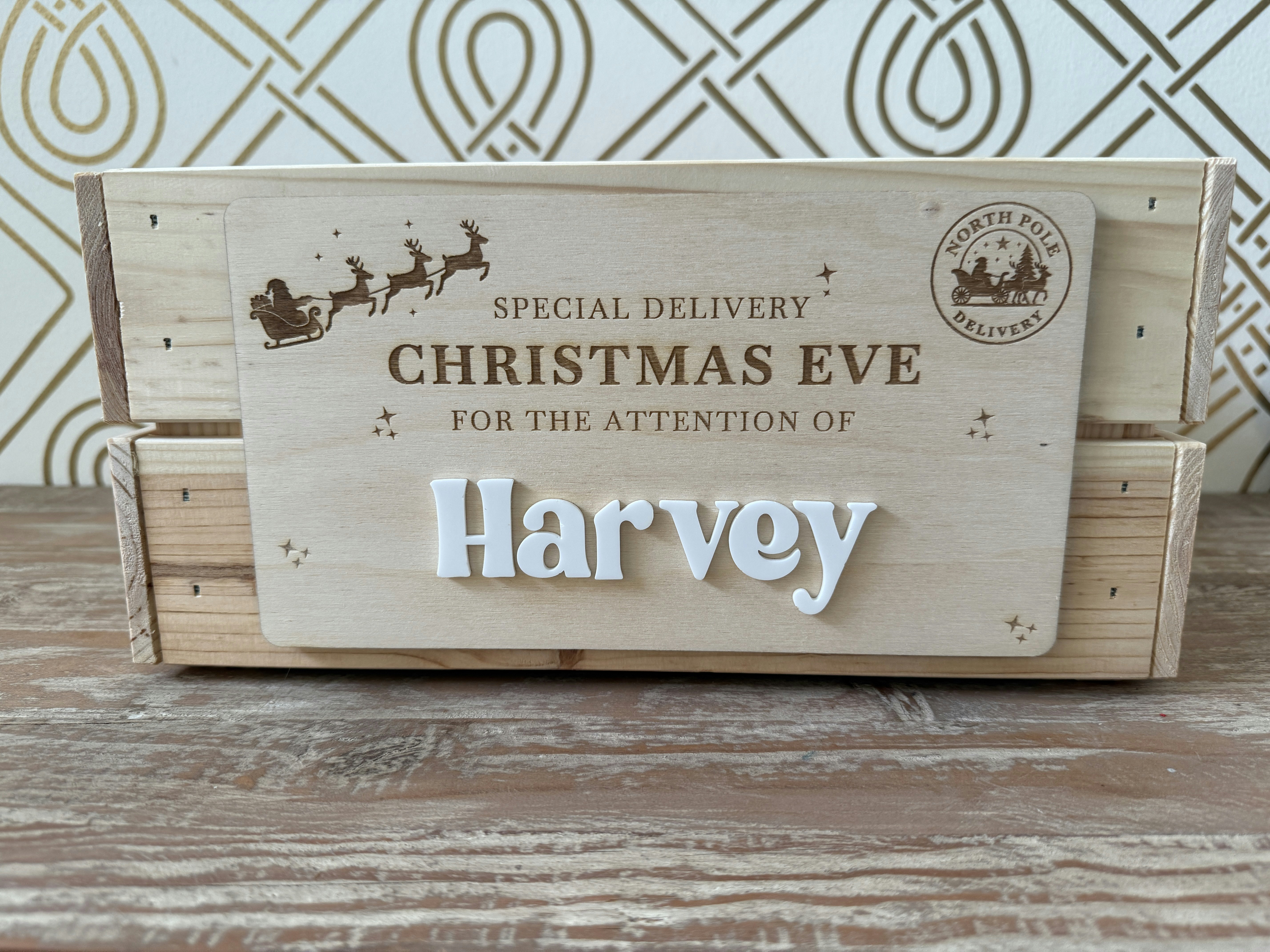 Christmas Box Plaque - 3