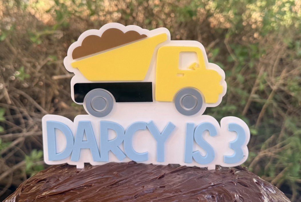 Truck Cake Topper