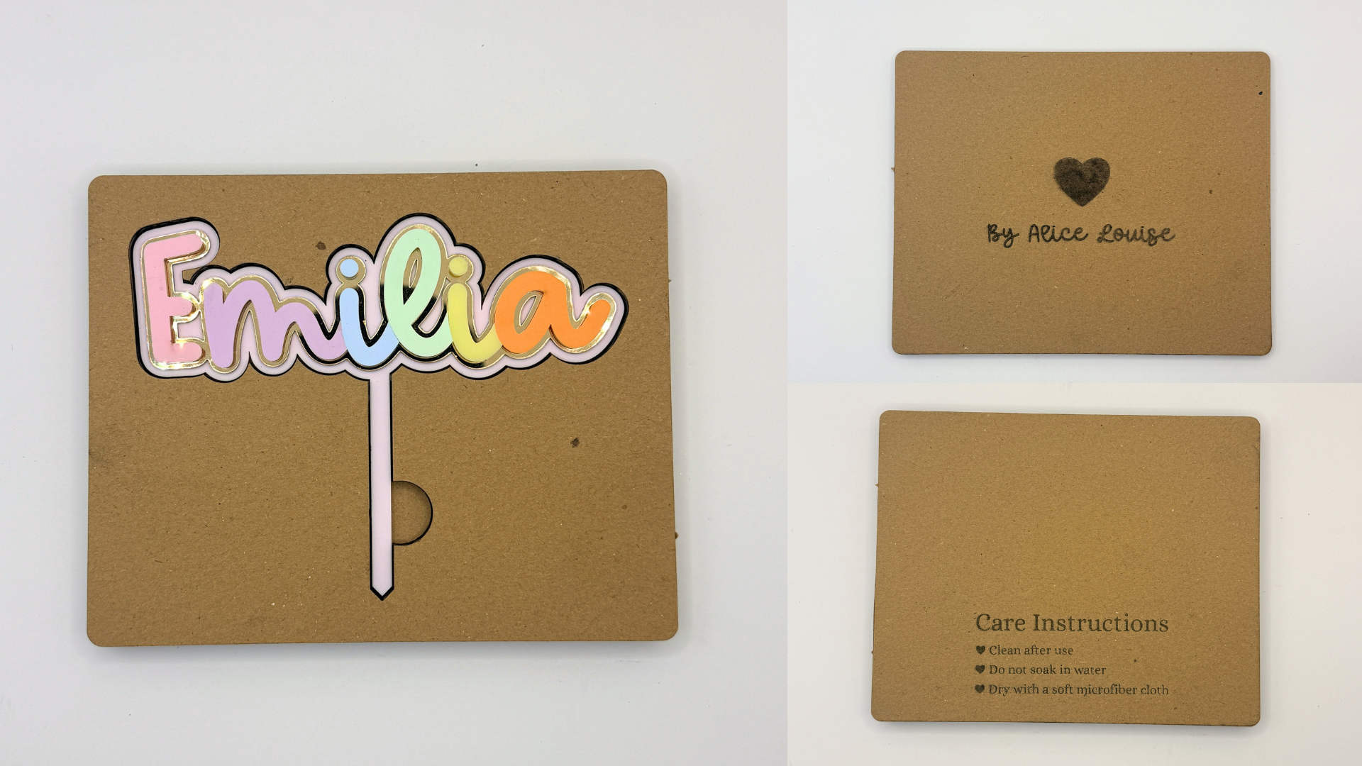 Cake Topper Packaging