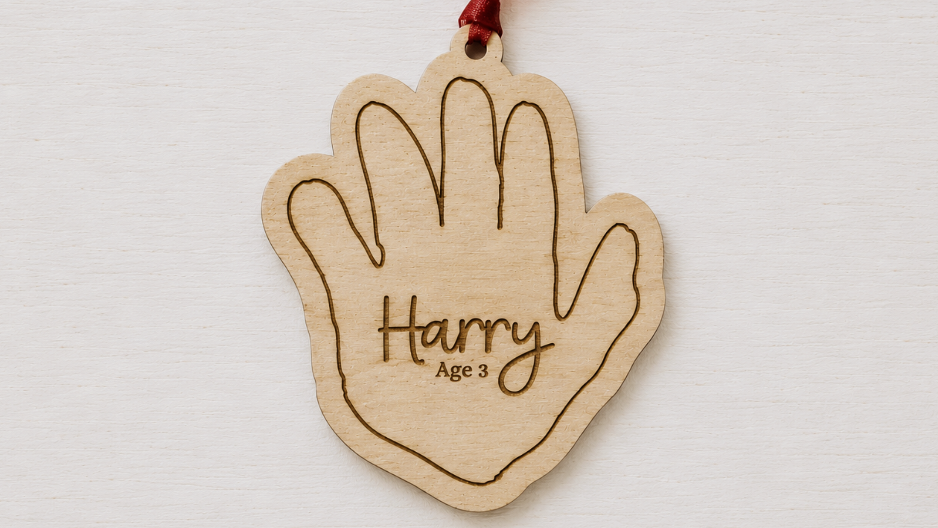 Handprint Ornament