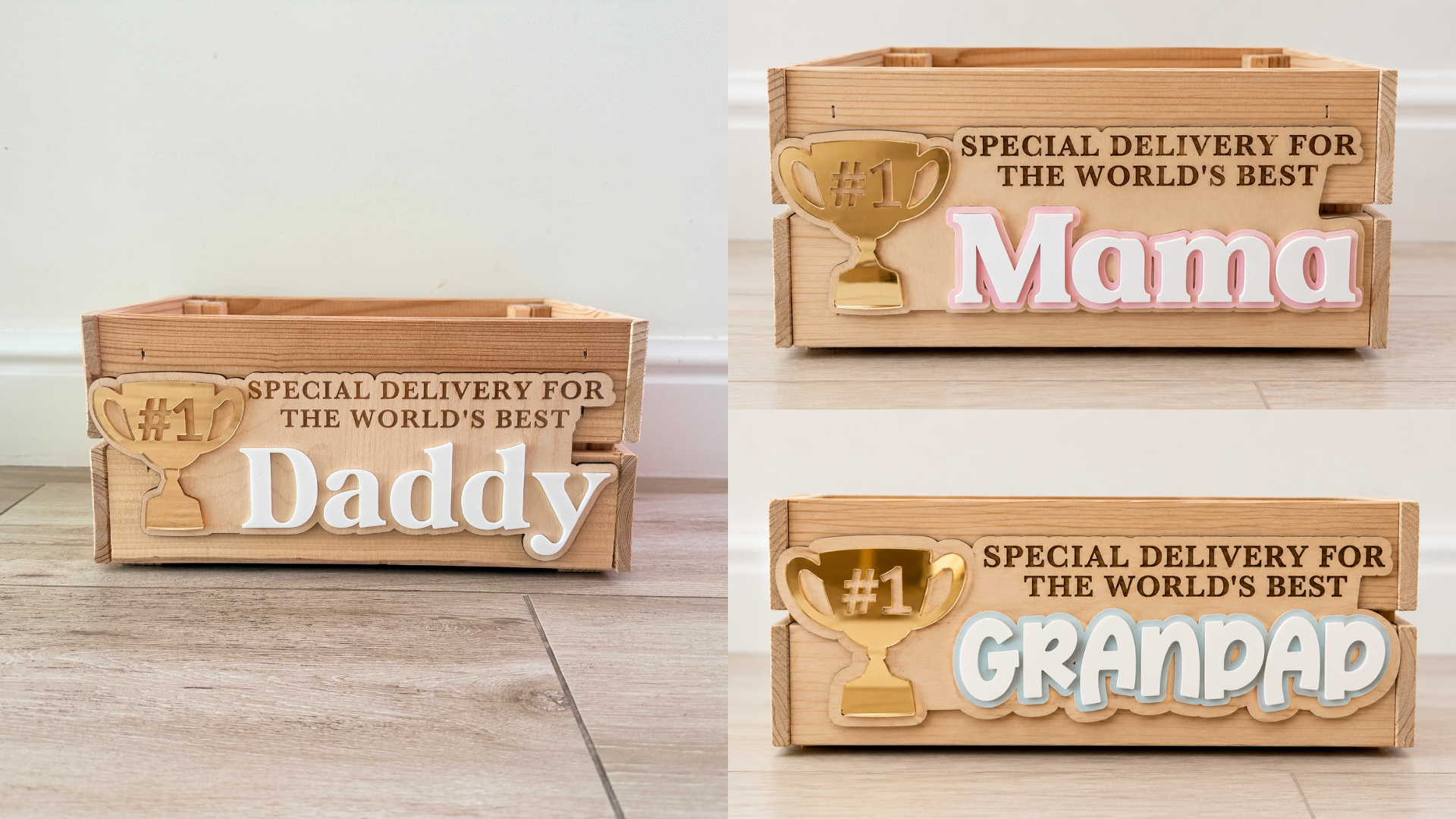 World's Best Crate Plaque